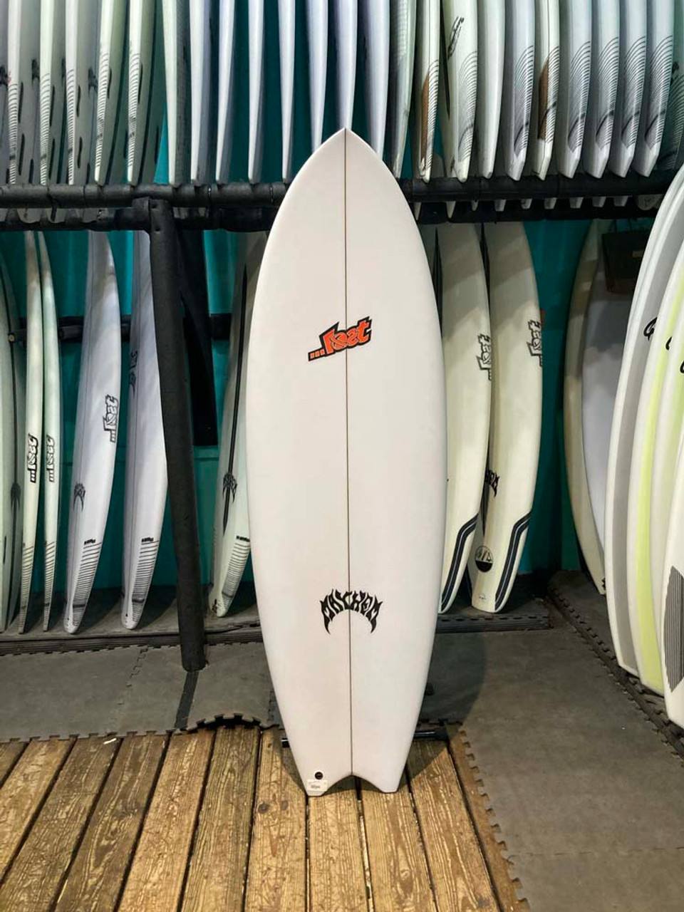 5'10 LOST PUDDLE FISH SURFBOARD- Catalyst