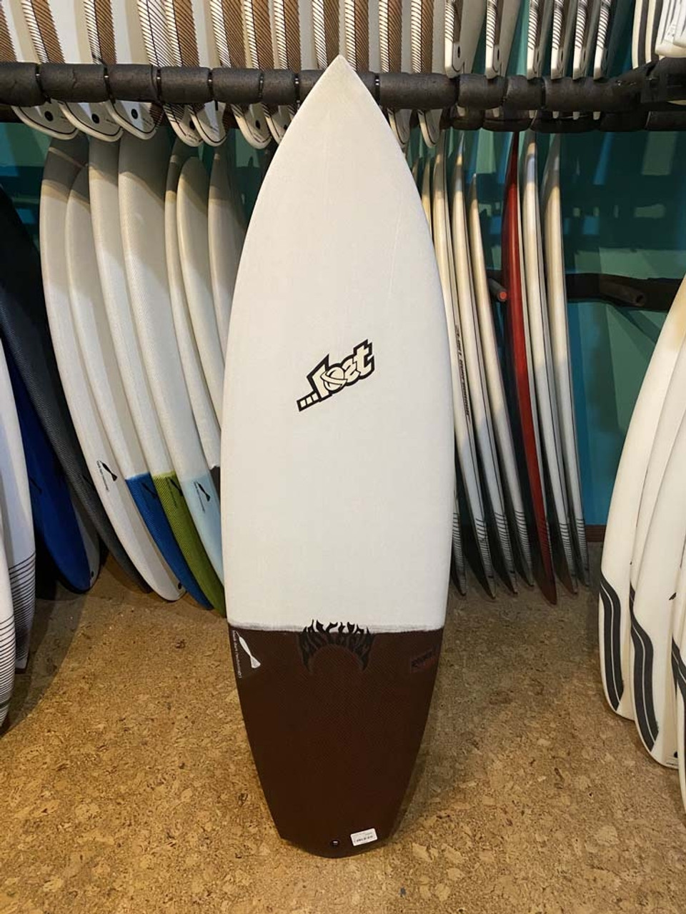 LOST SURFBOARDS/BLACK DAR ROCKET REDUX 5'7