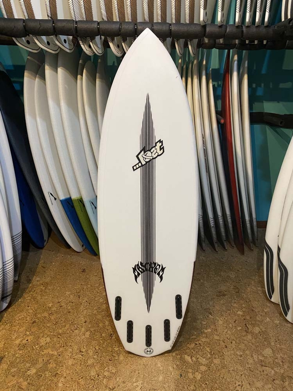 LOST SURFBOARDS/BLACK DAR ROCKET REDUX 5'7
