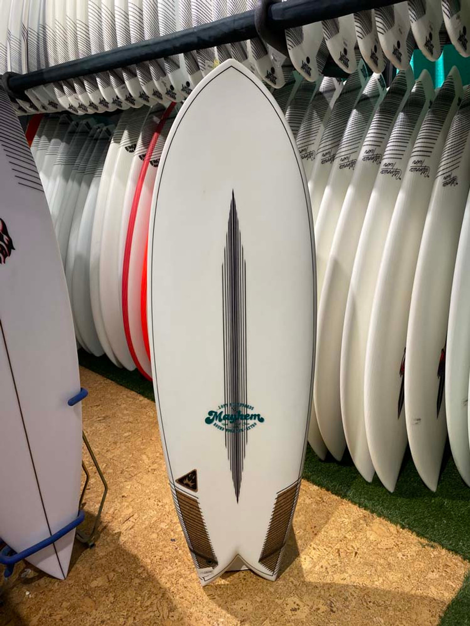 5'2 LOST C4 RNF RETRO SURFBOARD