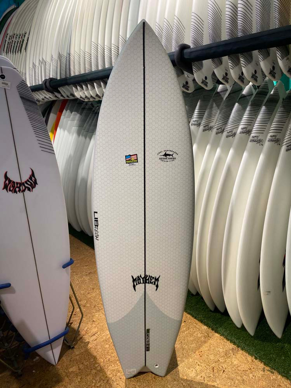 6'0 LOST LIBTECH SWORDFISH SURFBOARD