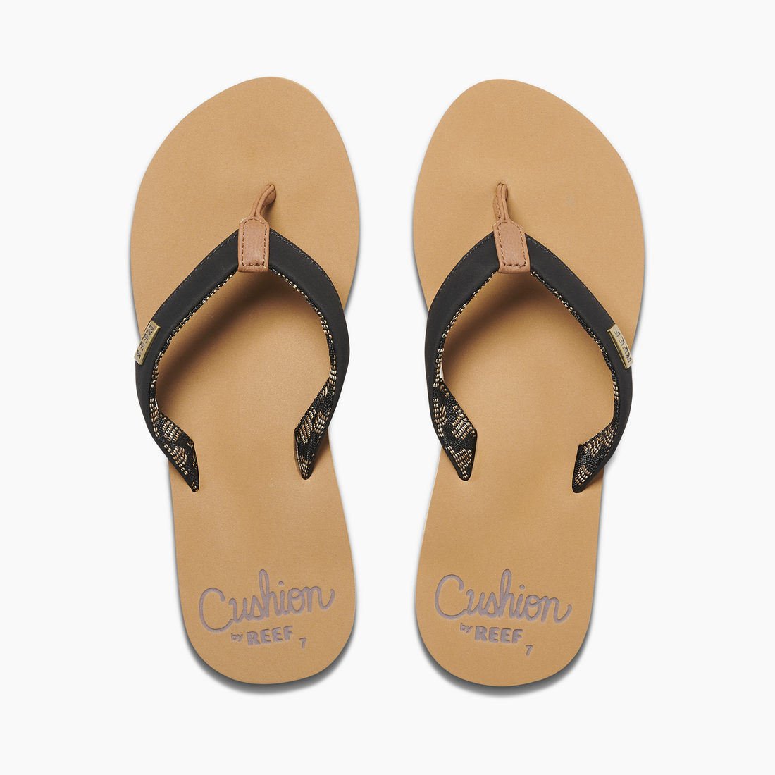 REEF Contoured Cushion Sandal-Grey/Orange — REAL Watersports