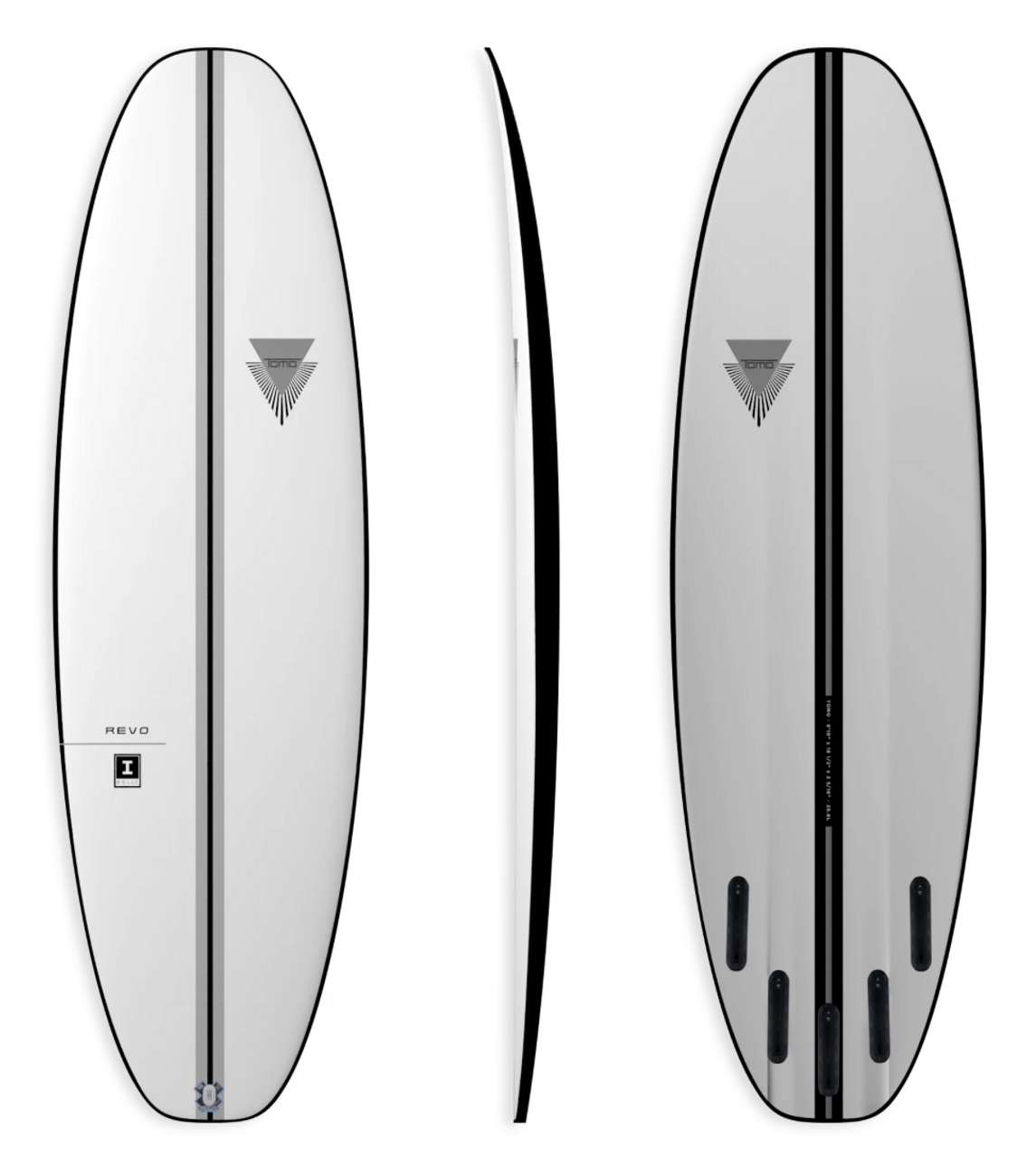 5'4 FIREWIRE TOMO REVO SPECIAL ORDER SURFBOARD- Catalyst