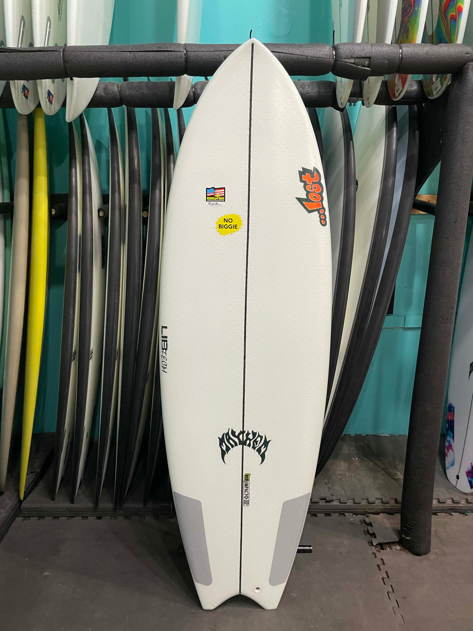 5'10 LOST LIBTECH PUDDLE FISH SURFBOARD (60862) Catalyst