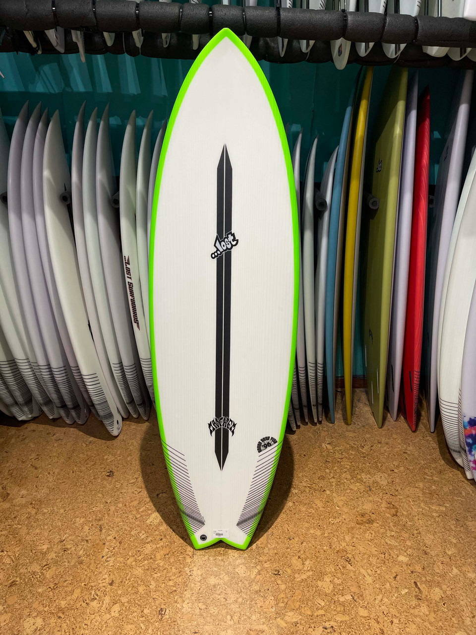 5'7 LOST LIGHTSPEED RNF 96 SURFBOARD- Catalyst