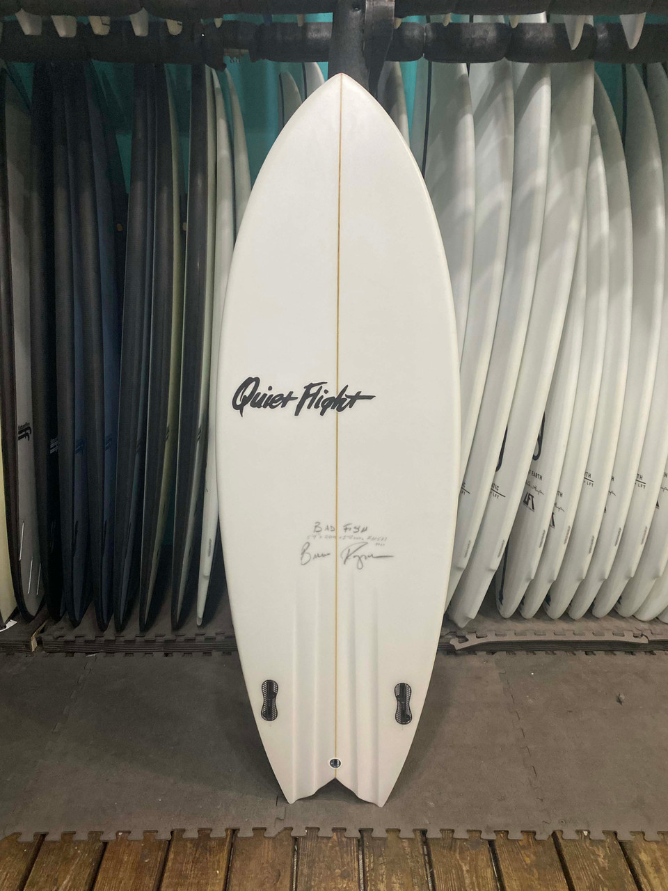 5'4 QUIET FLIGHT BADFISH SURFBOARD (61531) Catalyst