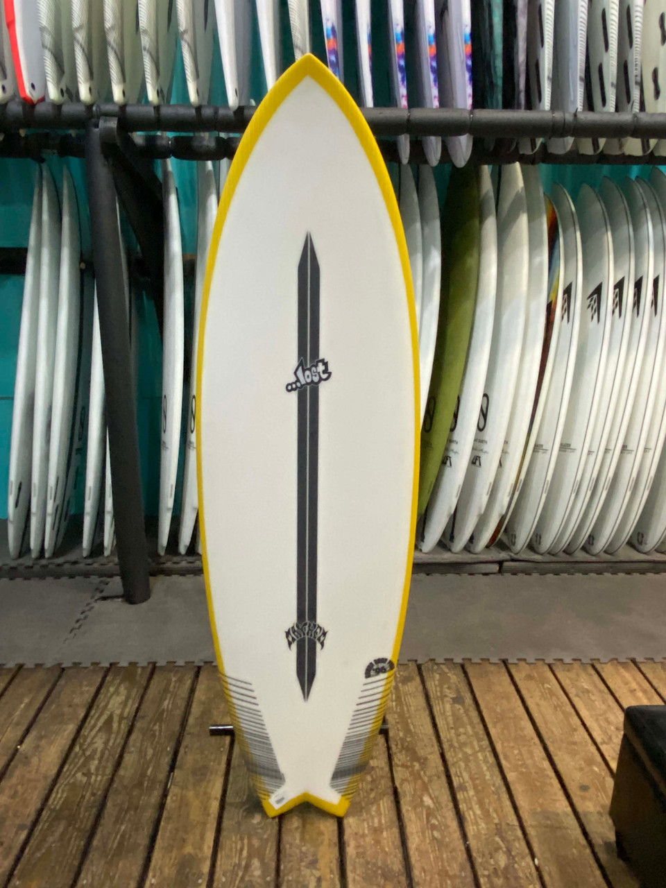 5'6 LOST LIGHTSPEED RNF 96 SURFBOARD- Catalyst