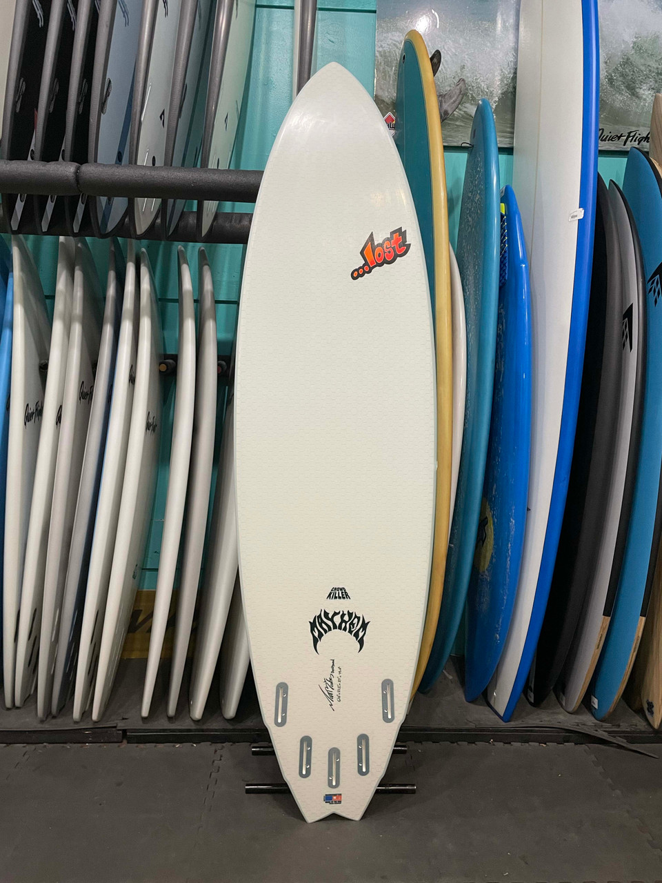 6'10 LOST LIBTECH CROWD KILLER SURFBOARD (06102231) Catalyst