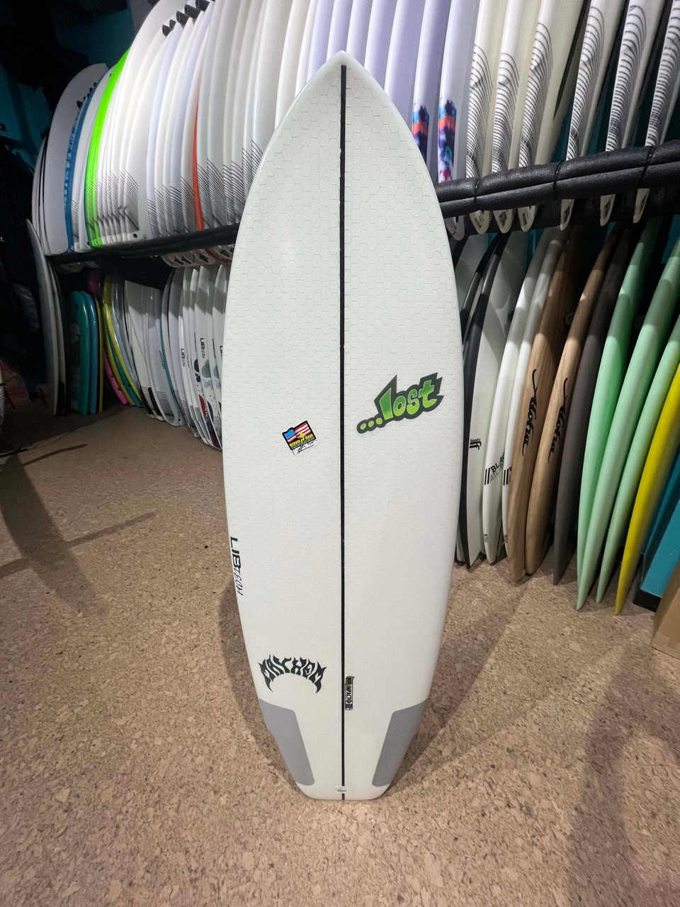 5'5 LOST LIBTECH PUDDLE JUMPER SURFBOARD