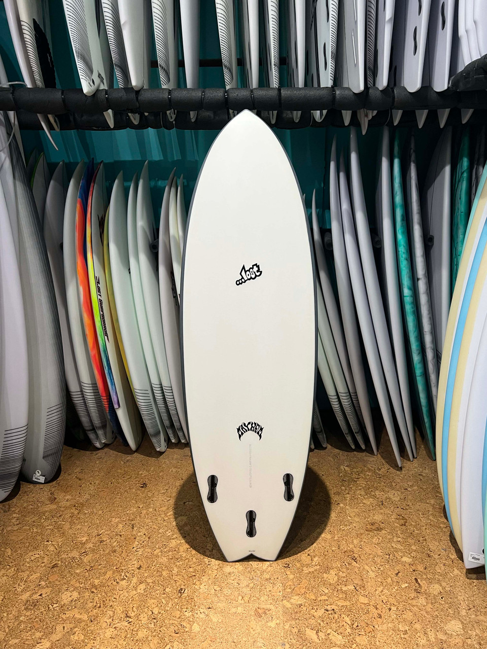 5'6 LOST BLACKSHEEP RNF 96 SURFBOARD- Catalyst