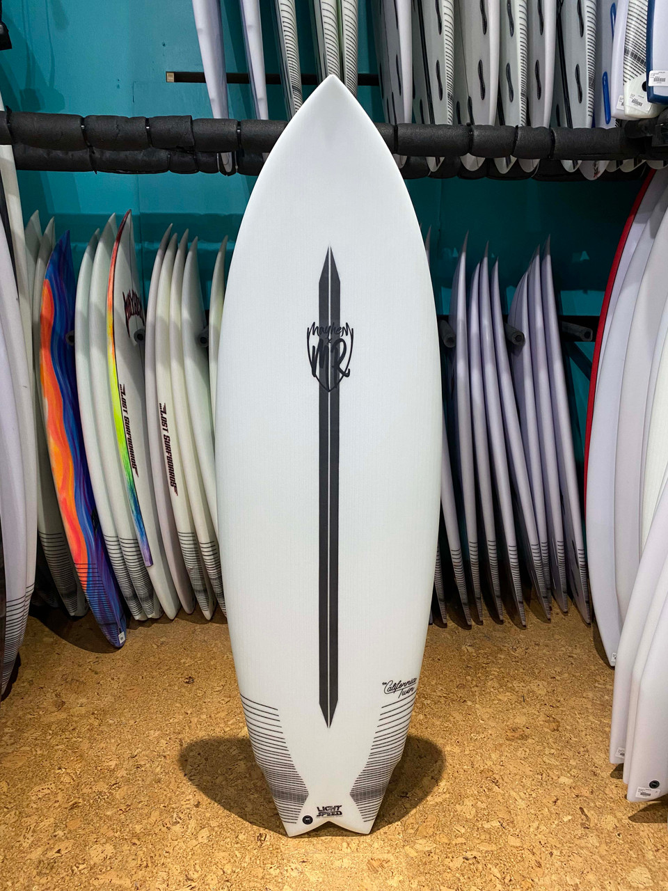 5'9 LOST LIGHTSPEED MR X MB CA TWIN SURFBOARD- Catalyst