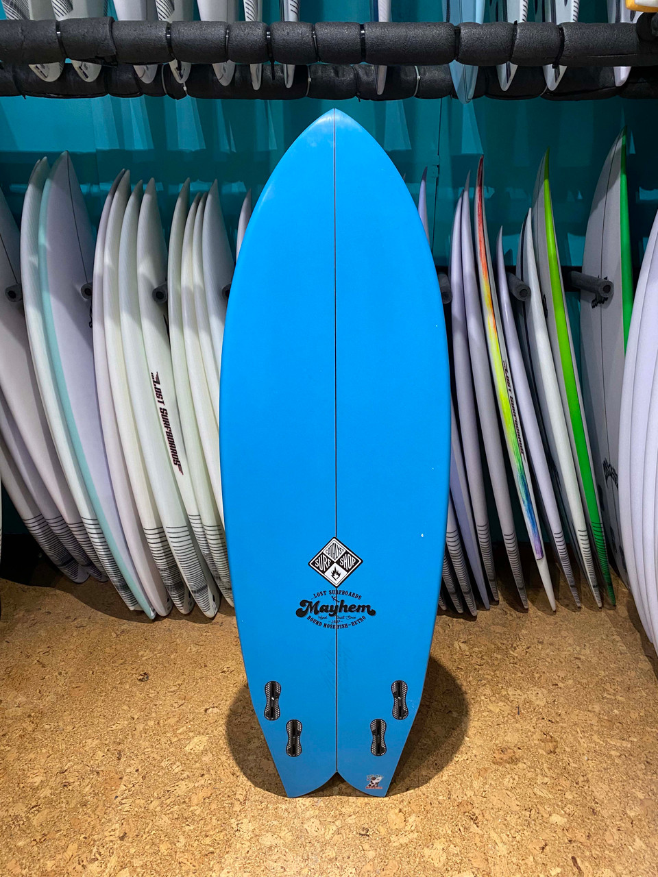 5'2 LOST RNF RETRO USED SURFBOARD (244710) Catalyst