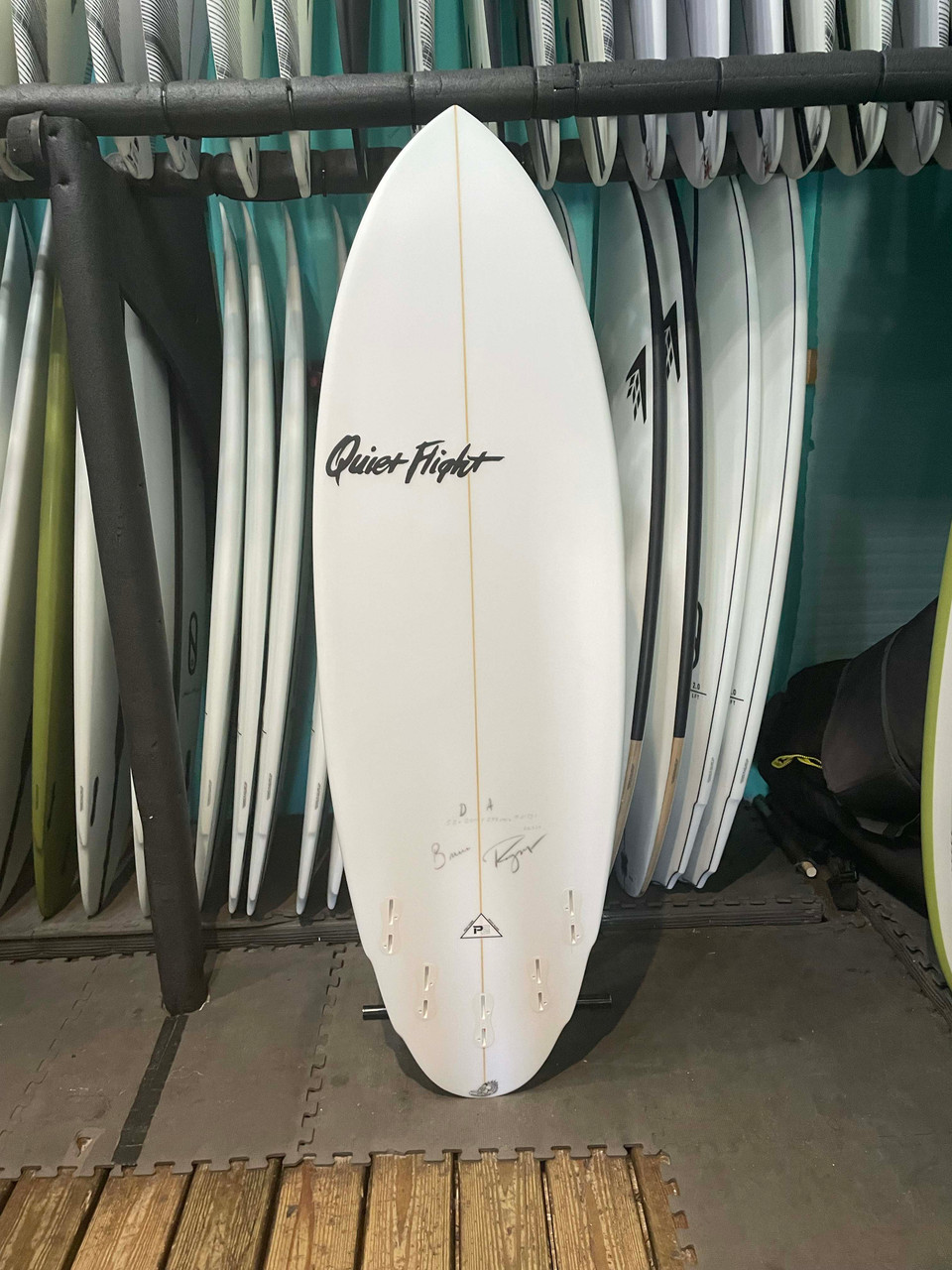 5'8 QUIET FLIGHT DOUBLE AGENT SURFBOARD (61731) Catalyst