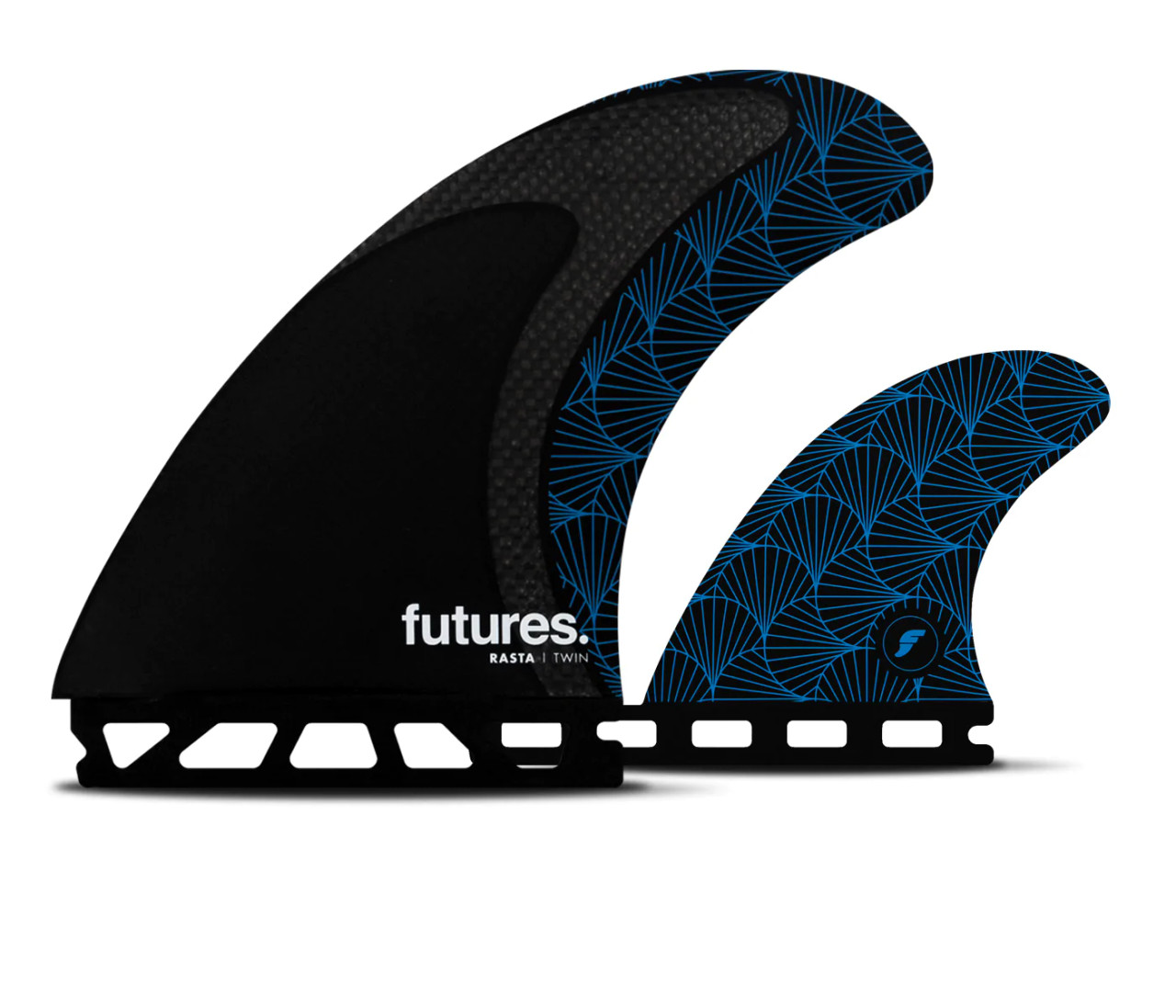 サーフィン・ボディボード Futures. RASTAALPHATWIN+1 BLACKBLUE2.0 FUTURES RASTA TWIN + 1 - BLACK/BLUE- Catalyst