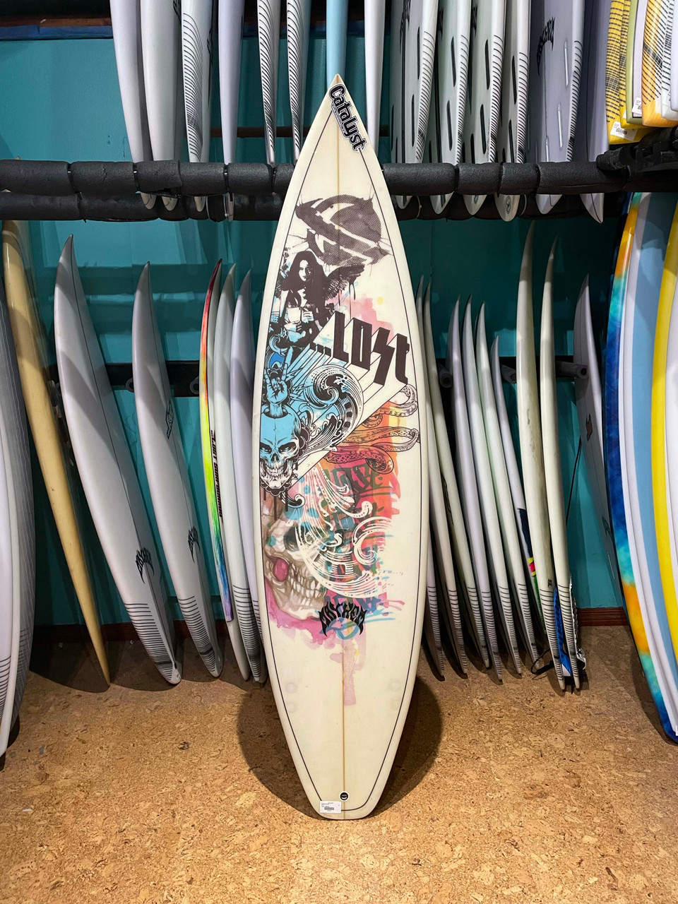 6'3 LOST SPEED DEMON USED SURFBOARD- Catalyst