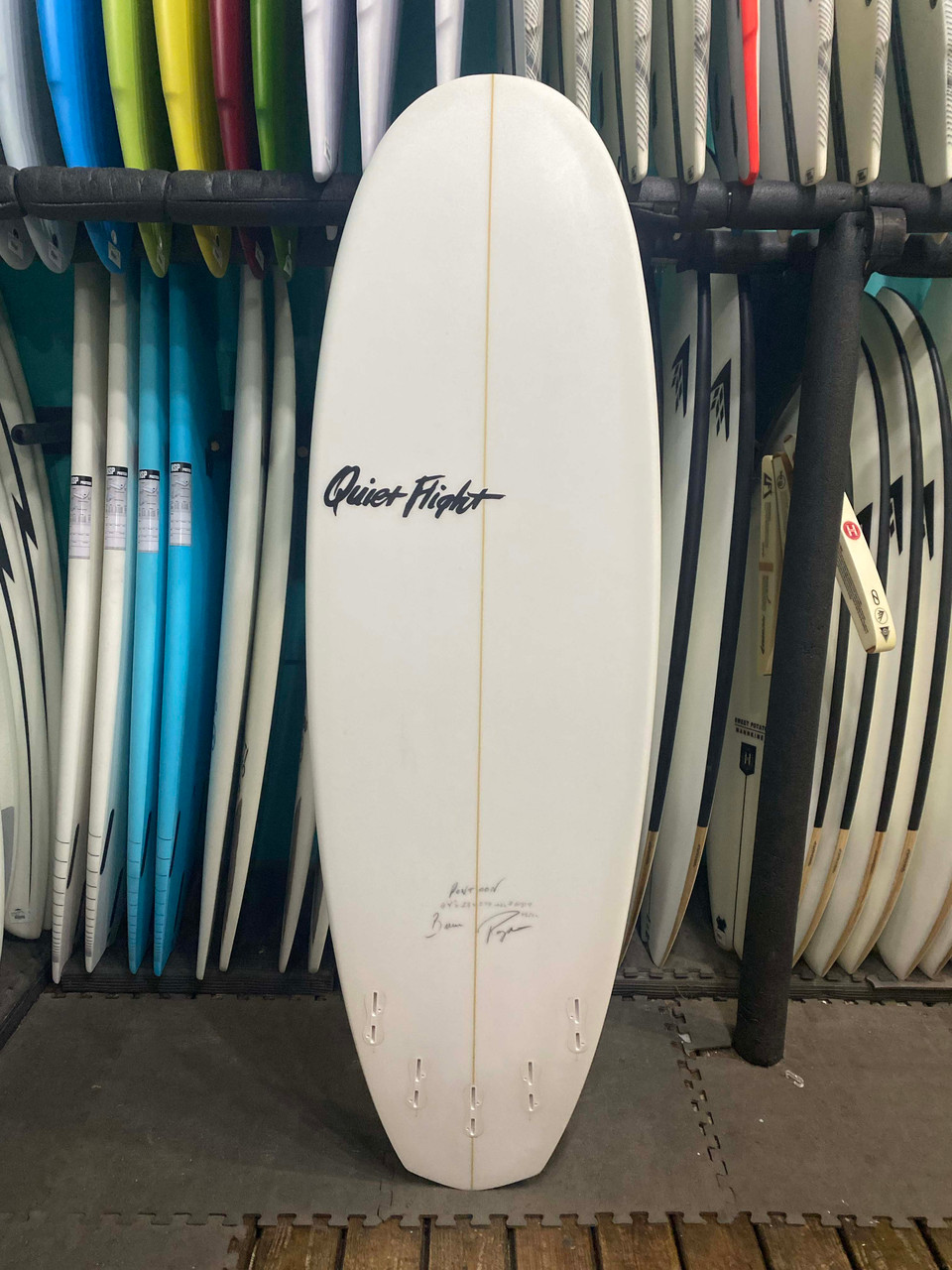 6'4 QUIET FLIGHT PONTOON SURFBOARD (61819) Catalyst