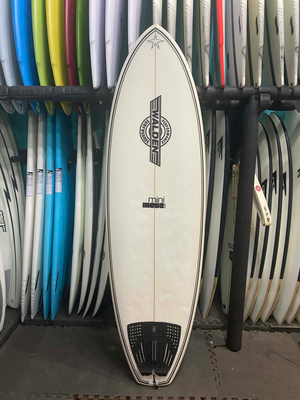 6'10 WALDEN MINI MEGA USED SURFBOARD- Catalyst