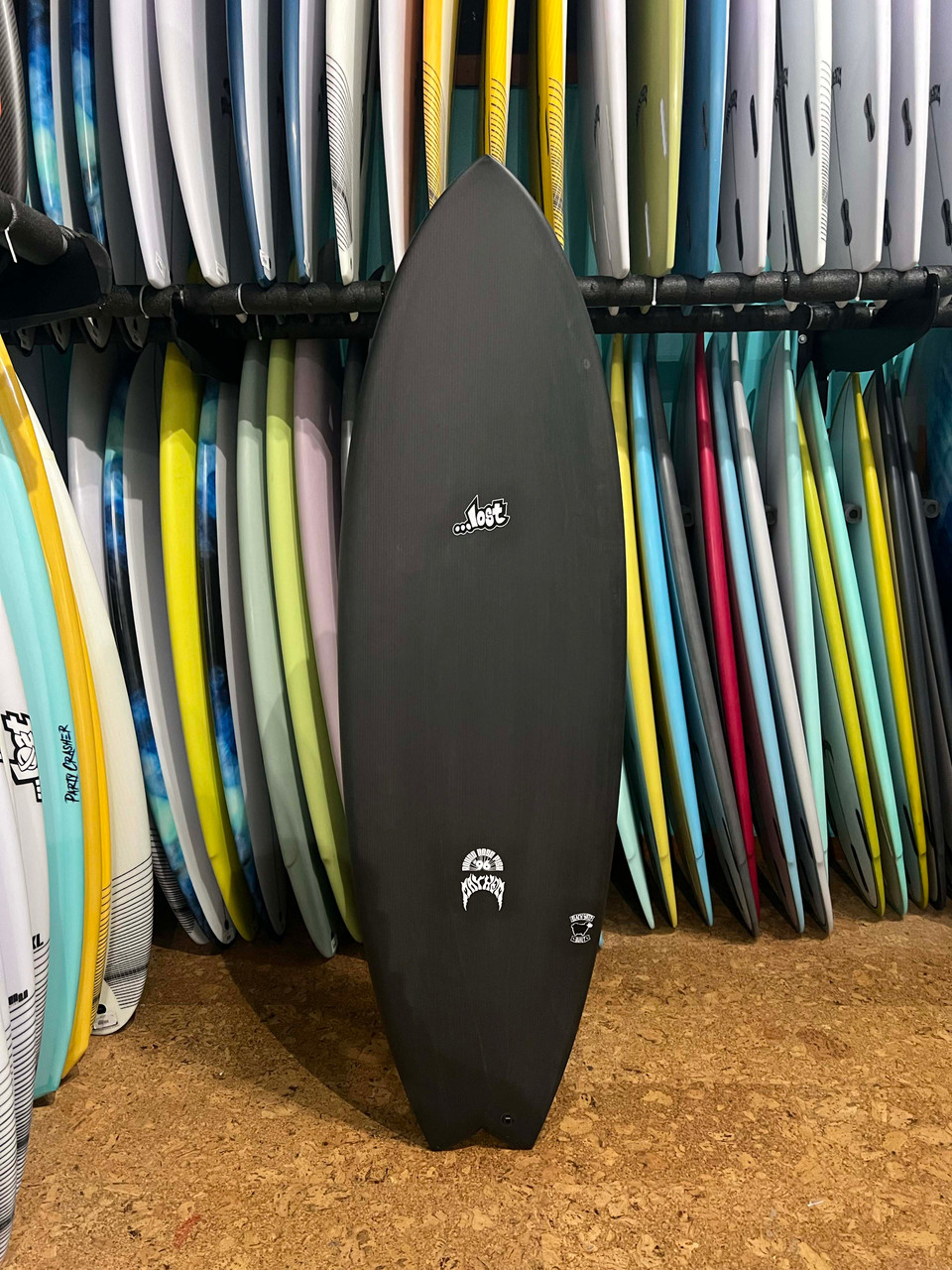 6'0 LOST LIMITED BLACK SHEEP RNF 96 WIDE SURFBOARD- Catalyst