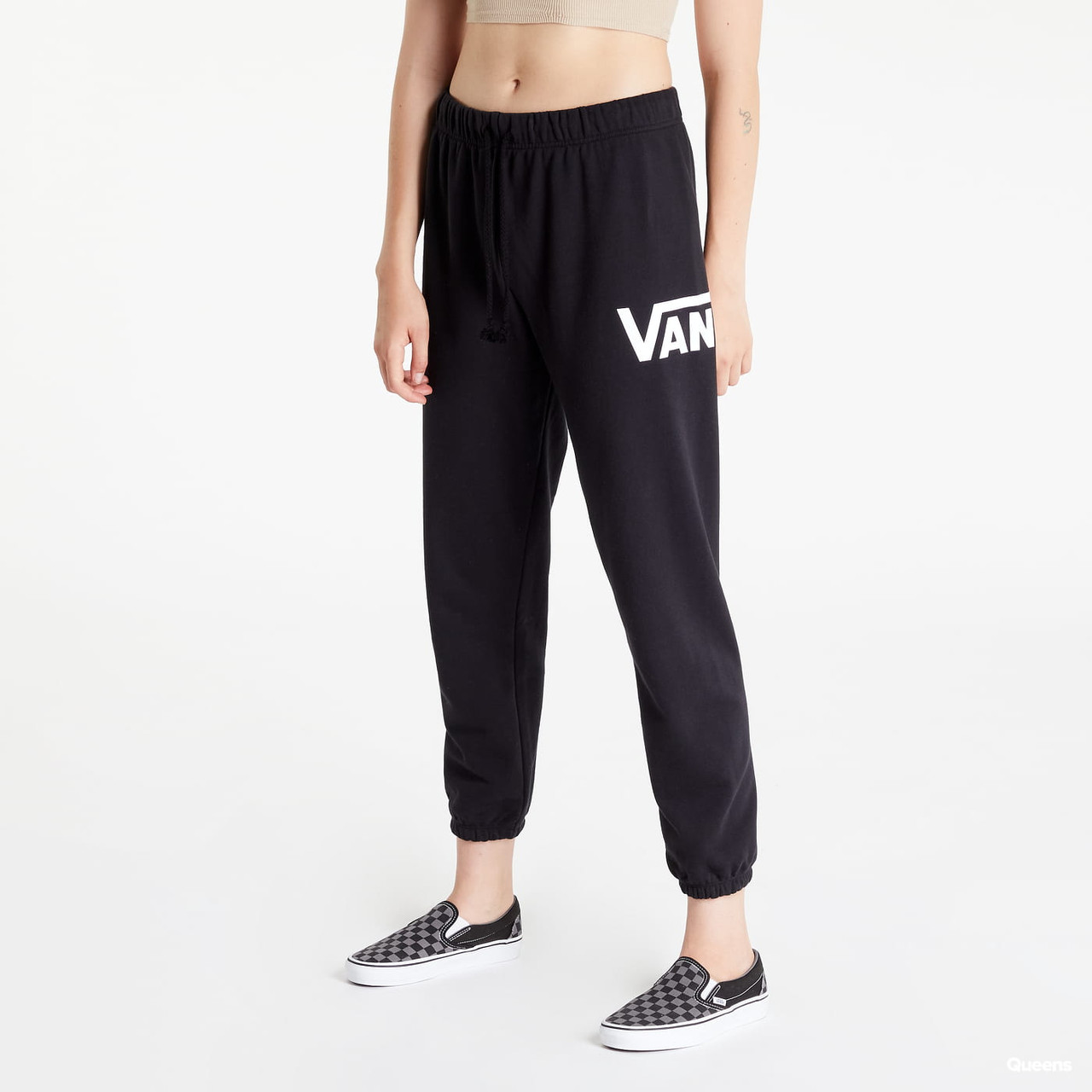 Adidas sweatpants shop with vans