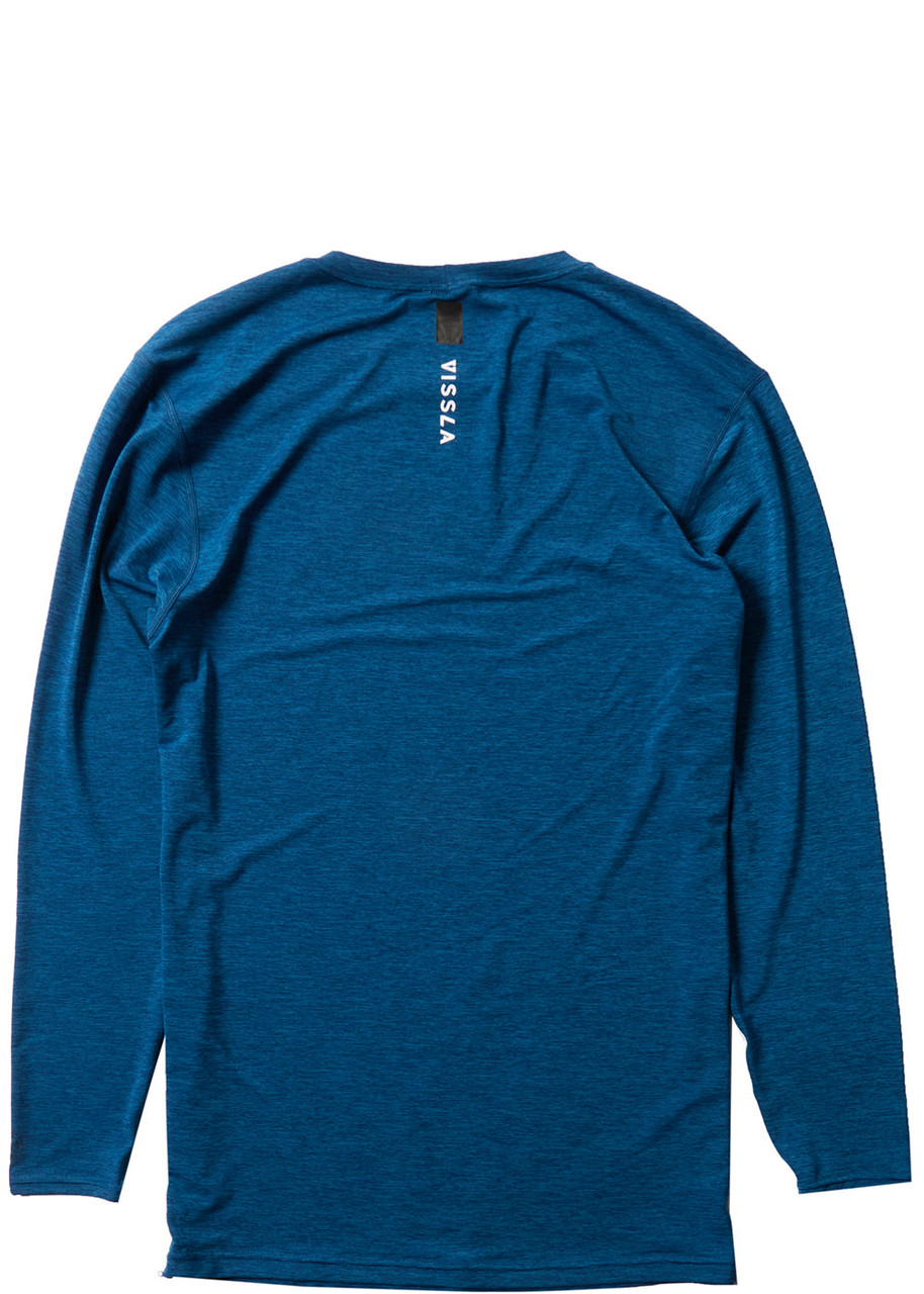 VISSLA TWISTED ECO LS RASH GUARD Catalyst