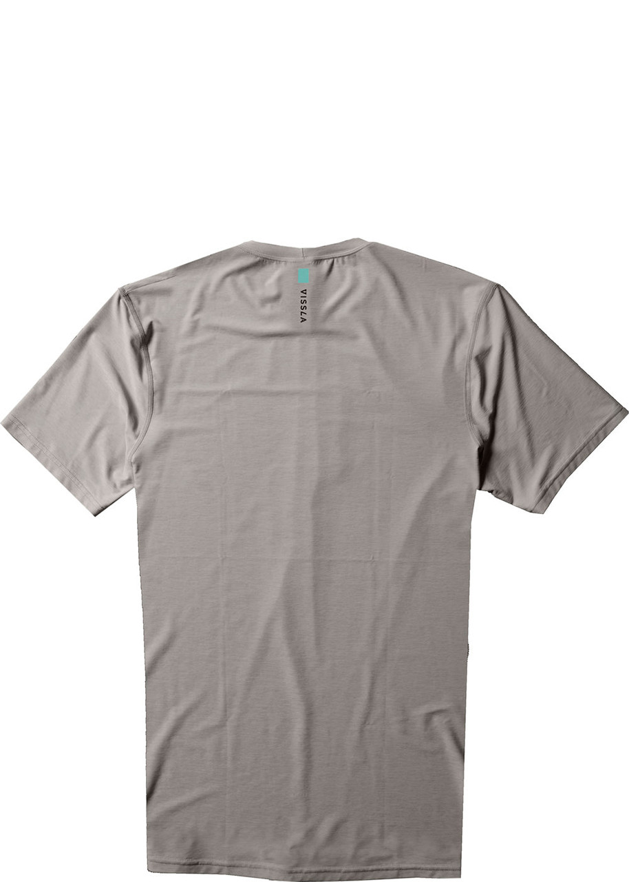 VISSLA TWISTED ECO SS RASH GUARD Catalyst