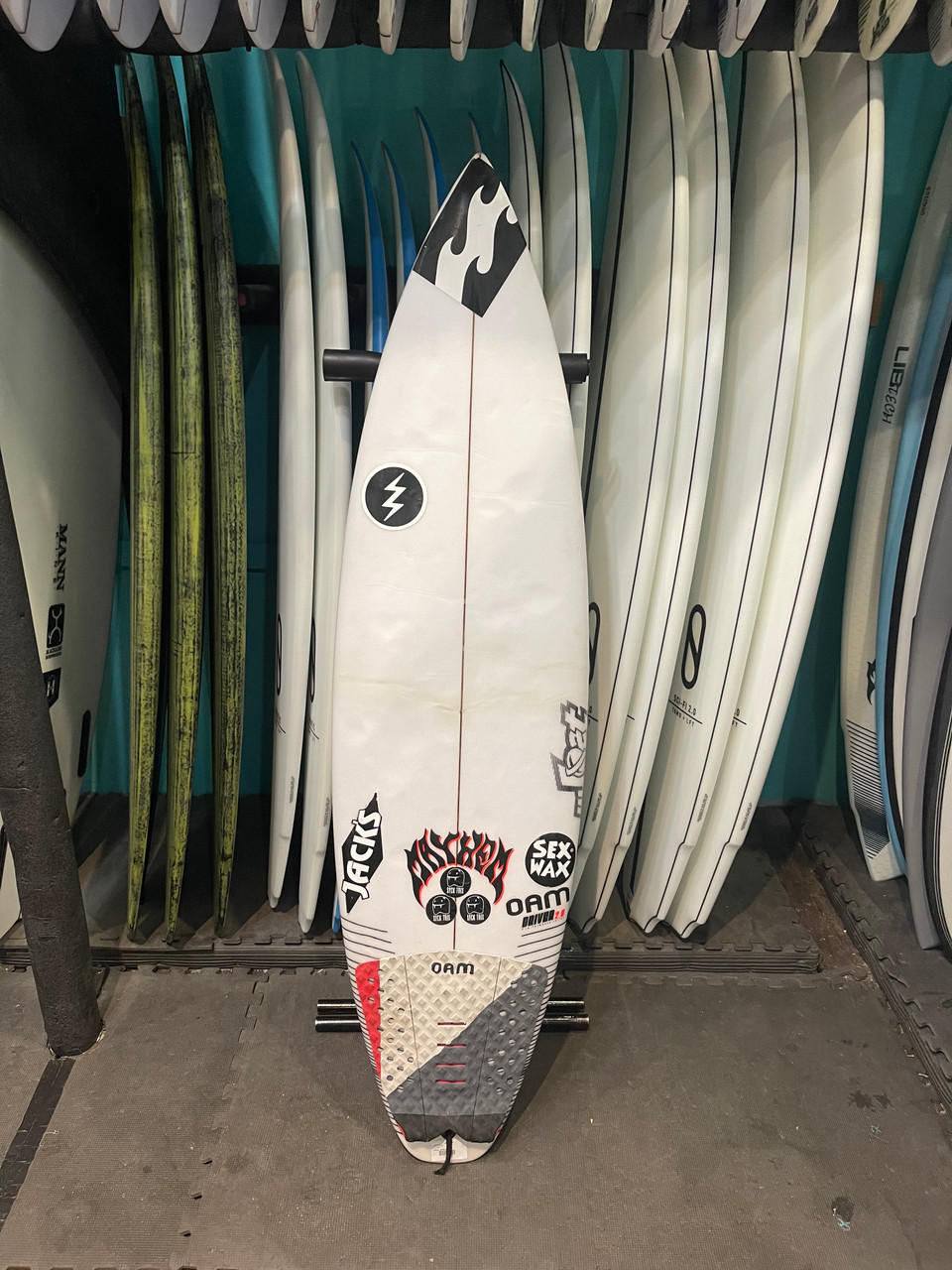 used surfboard