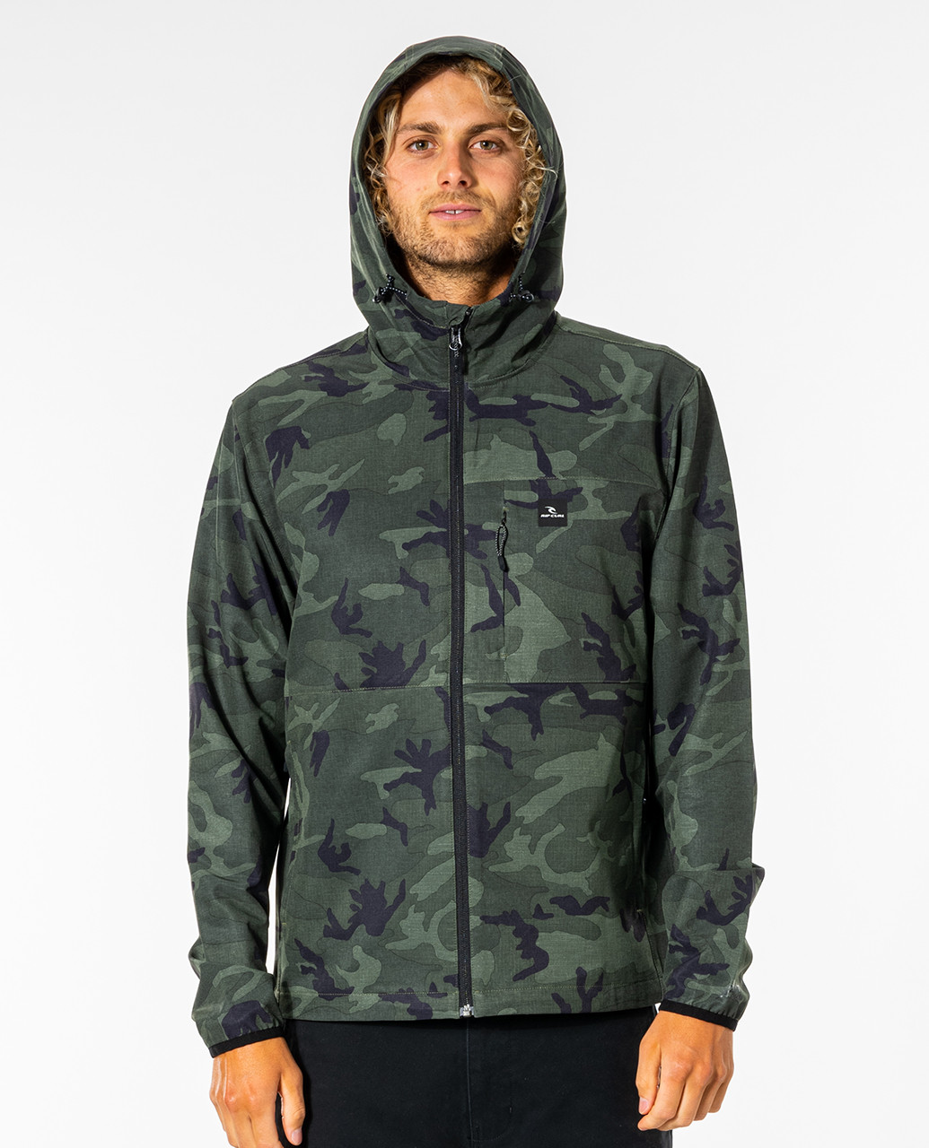 RIPCURL ELITE ANTI-SERIES ZIP THROUGH JACKET