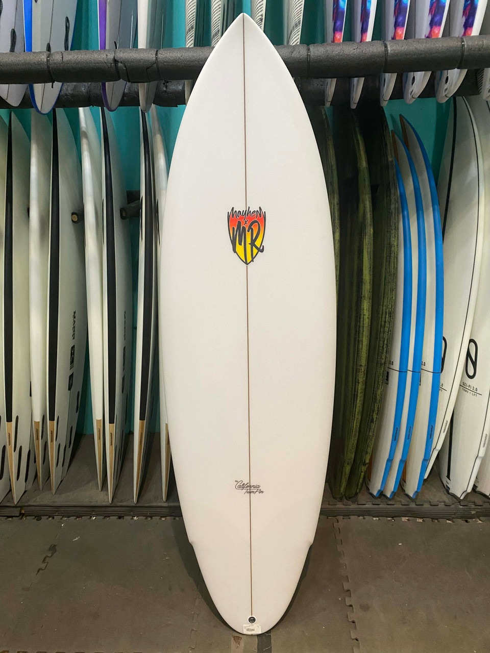 6'0 LOST CALIFORNIA TWIN PIN SURFBOARD- Catalyst