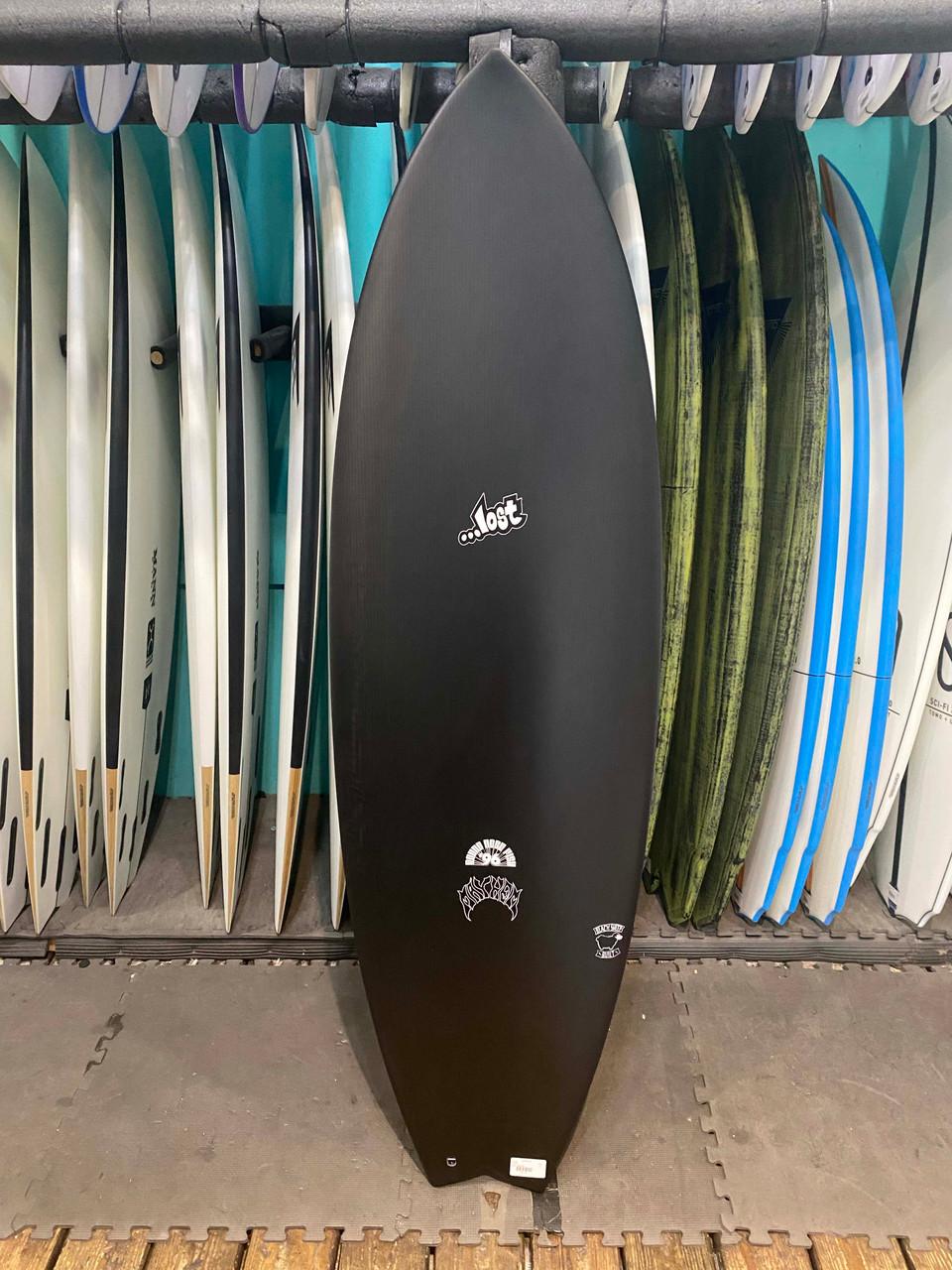 LOSTロストRNF’96 BLACK SHEEP BUILT 5’8 32cl Shop LOST RNF '96 Black Sheep Black Shop Surfboards | Hawaii