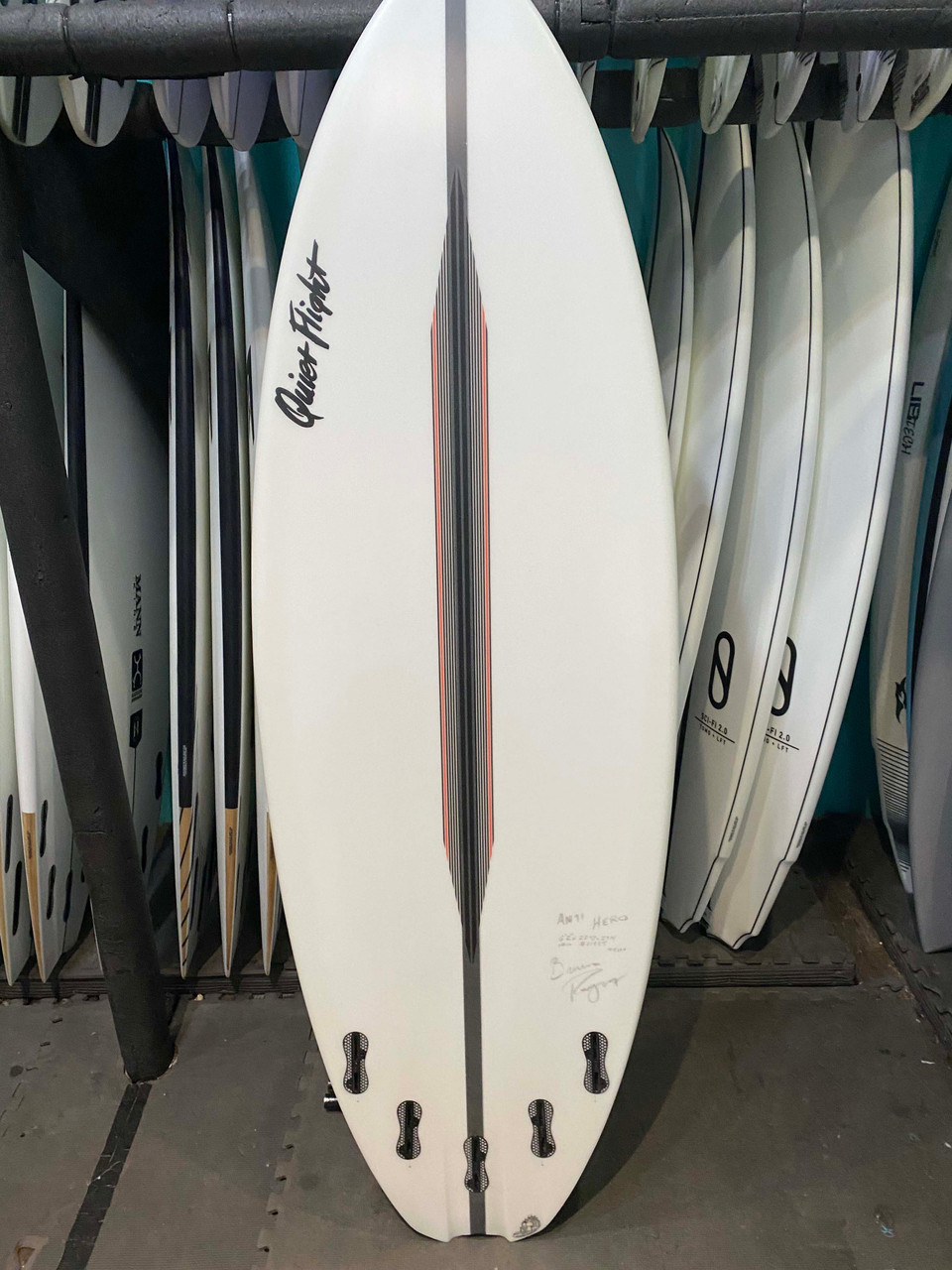 6'2 QUIET FLIGHT ANTI HERO SURFBOARD (61955) Catalyst