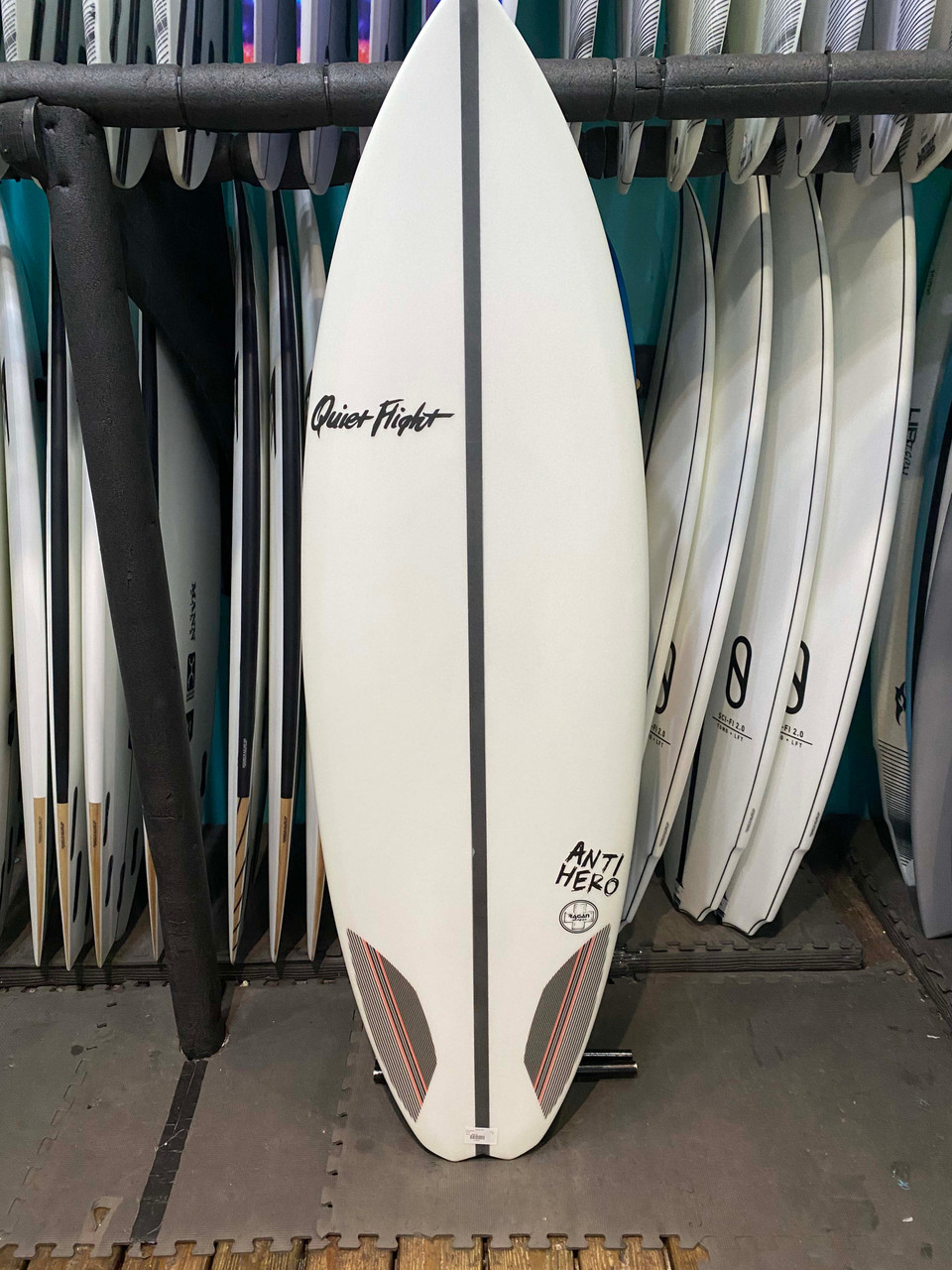 6'2 QUIET FLIGHT ANTI HERO SURFBOARD (61955) Catalyst