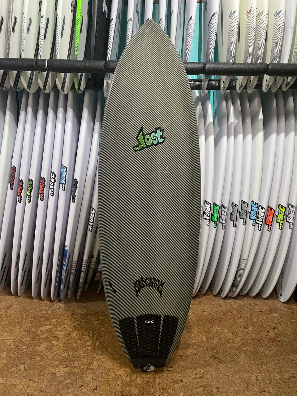 6'0 LOST BLACK DART PUDDLE JUMPER USED SURFBOARD (167396) Catalyst