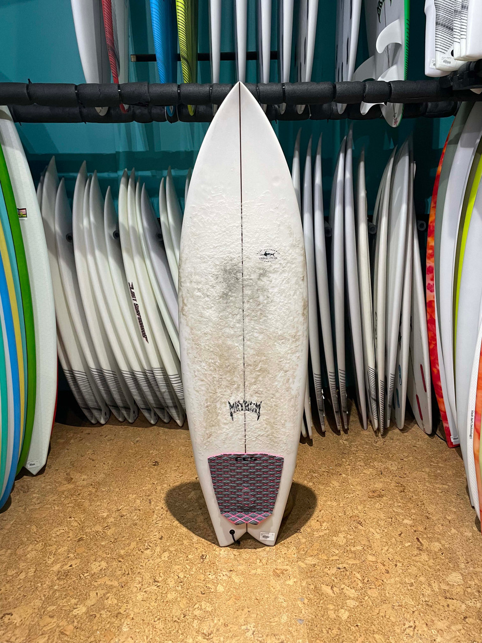 5'8 LOST SWORDFISH USED SURFBOARD (209895) Catalyst