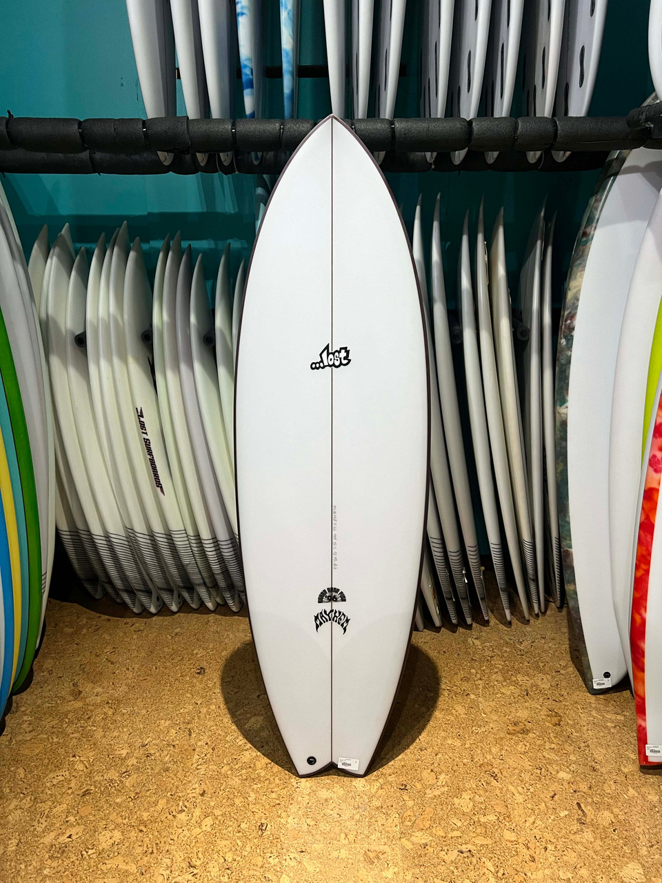 5'8 LOST RNF 96 WIDE SURFBOARD- Catalyst