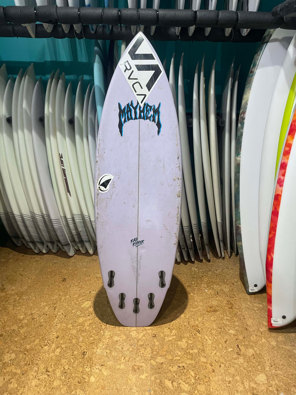 5'4 LOST RAD RIPPER USED SURFBOARD (222115) Catalyst