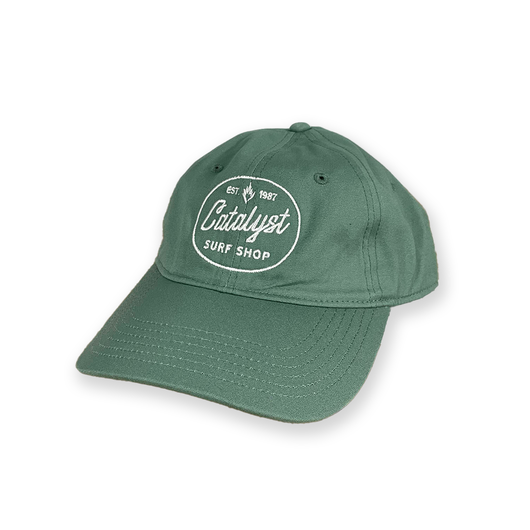 CATALYST CURSIVE HAT COTTON (CURSIVE-M-COTTON TWILL) - Catalyst