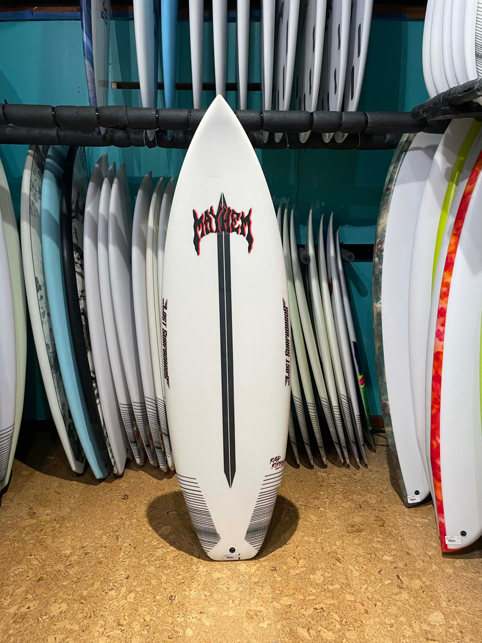 5'8 LOST LIGHTSPEED RAD RIPPER SURFBOARD