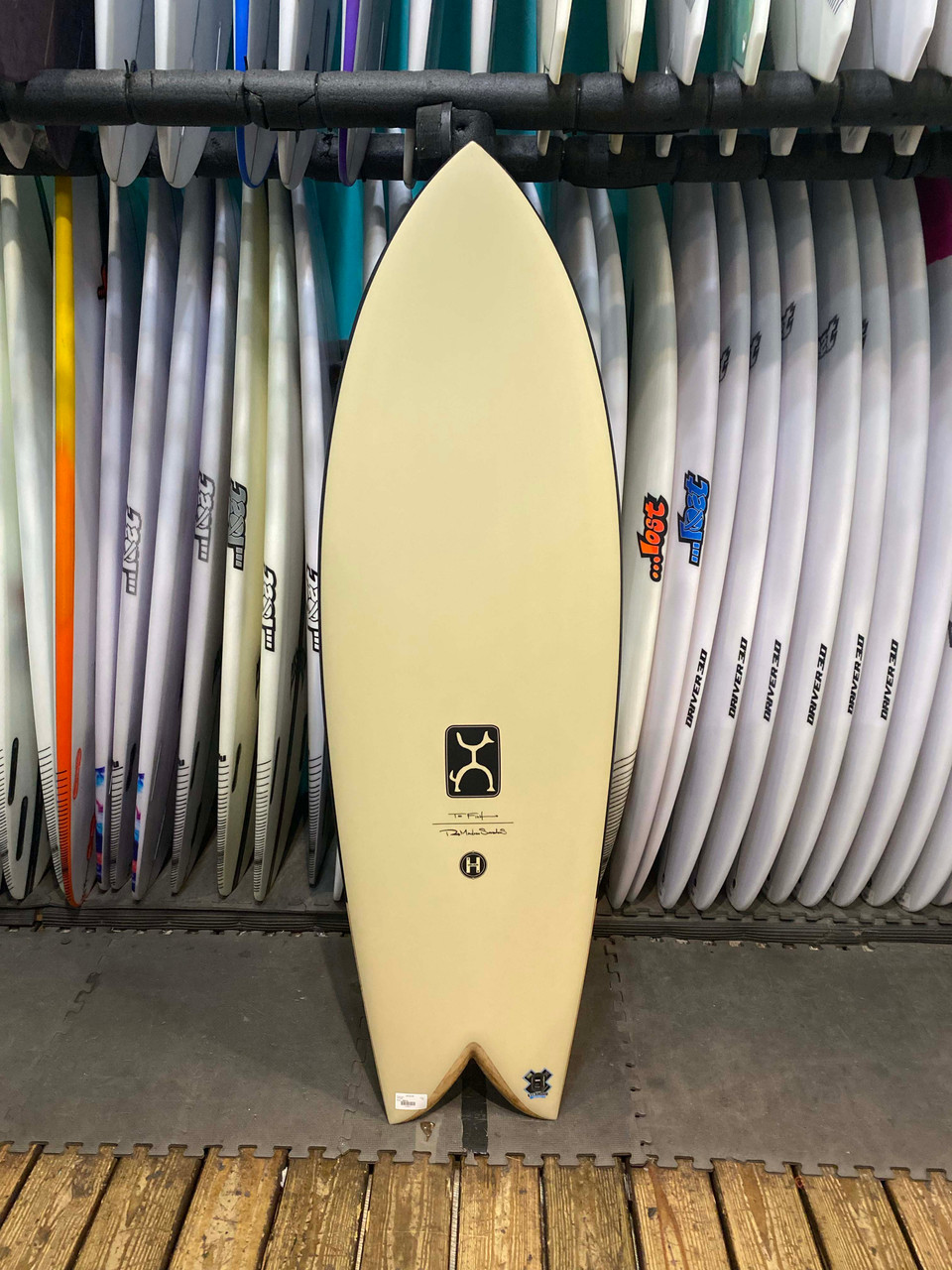 5'6 FIREWIRE TOO FISH SURFBOARD- Catalyst