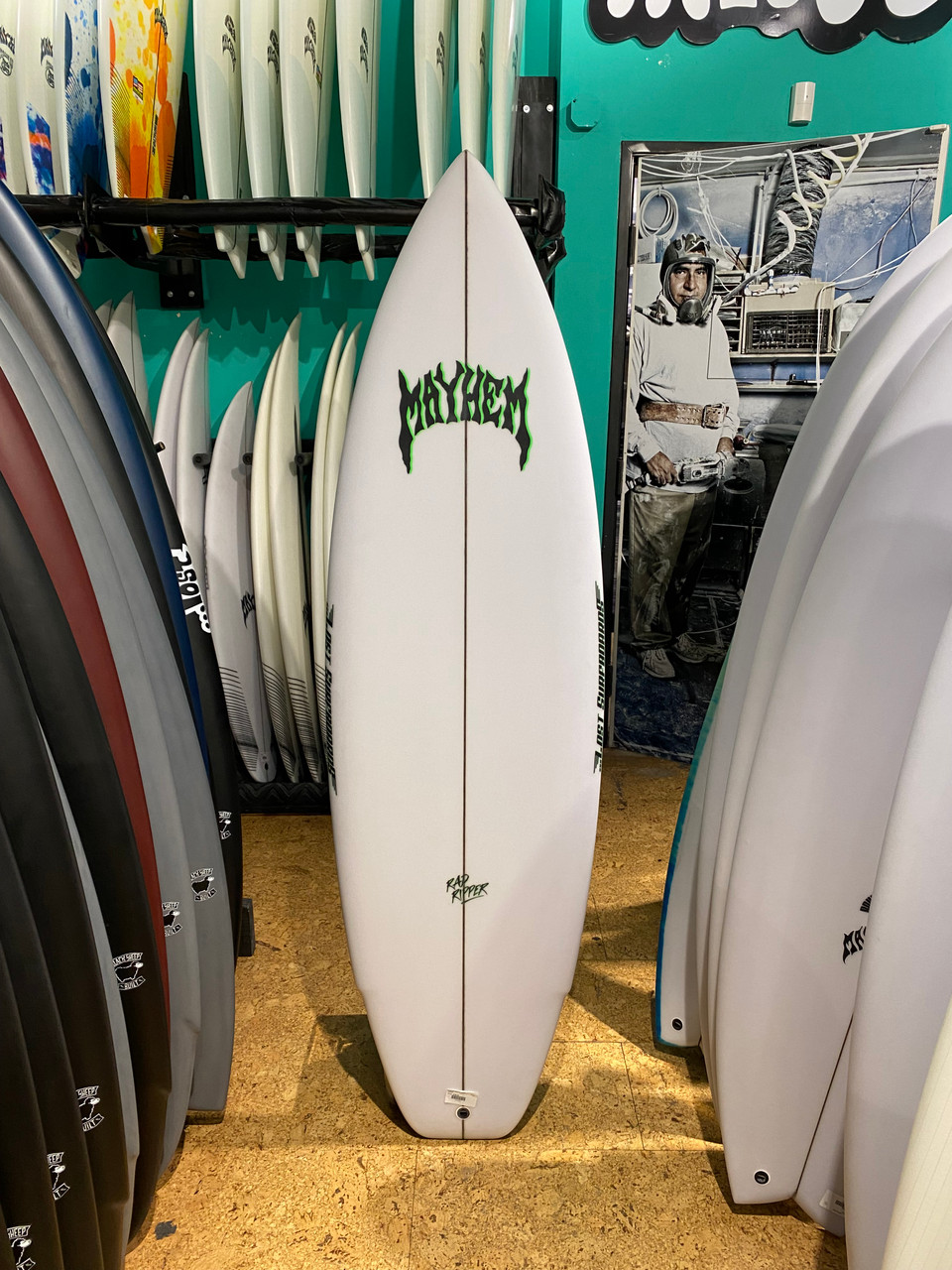 5'7 LOST RAD RIPPER SURFBOARD