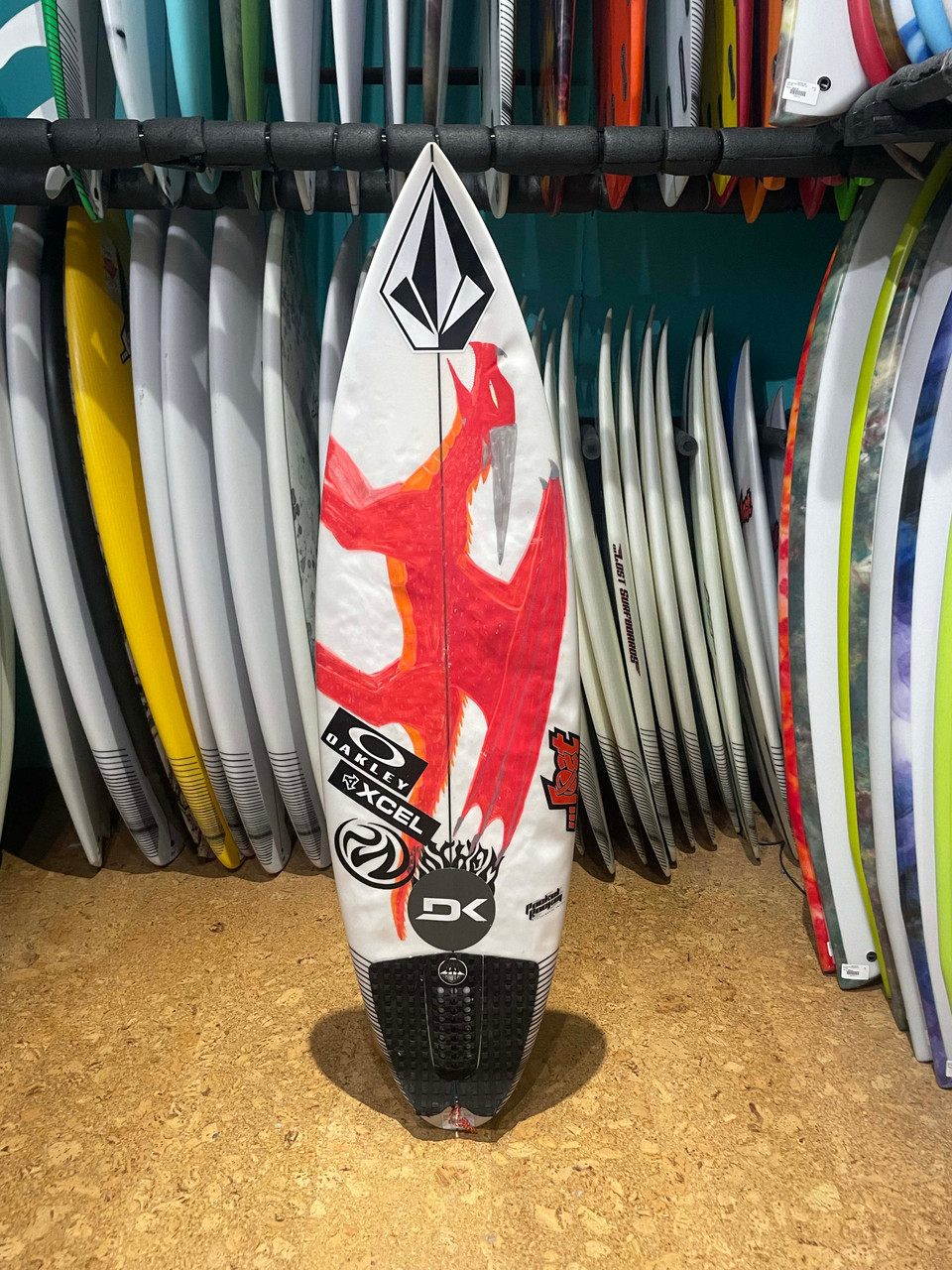 5'4 LOST POCKET ROCKET USED SURFBOARD