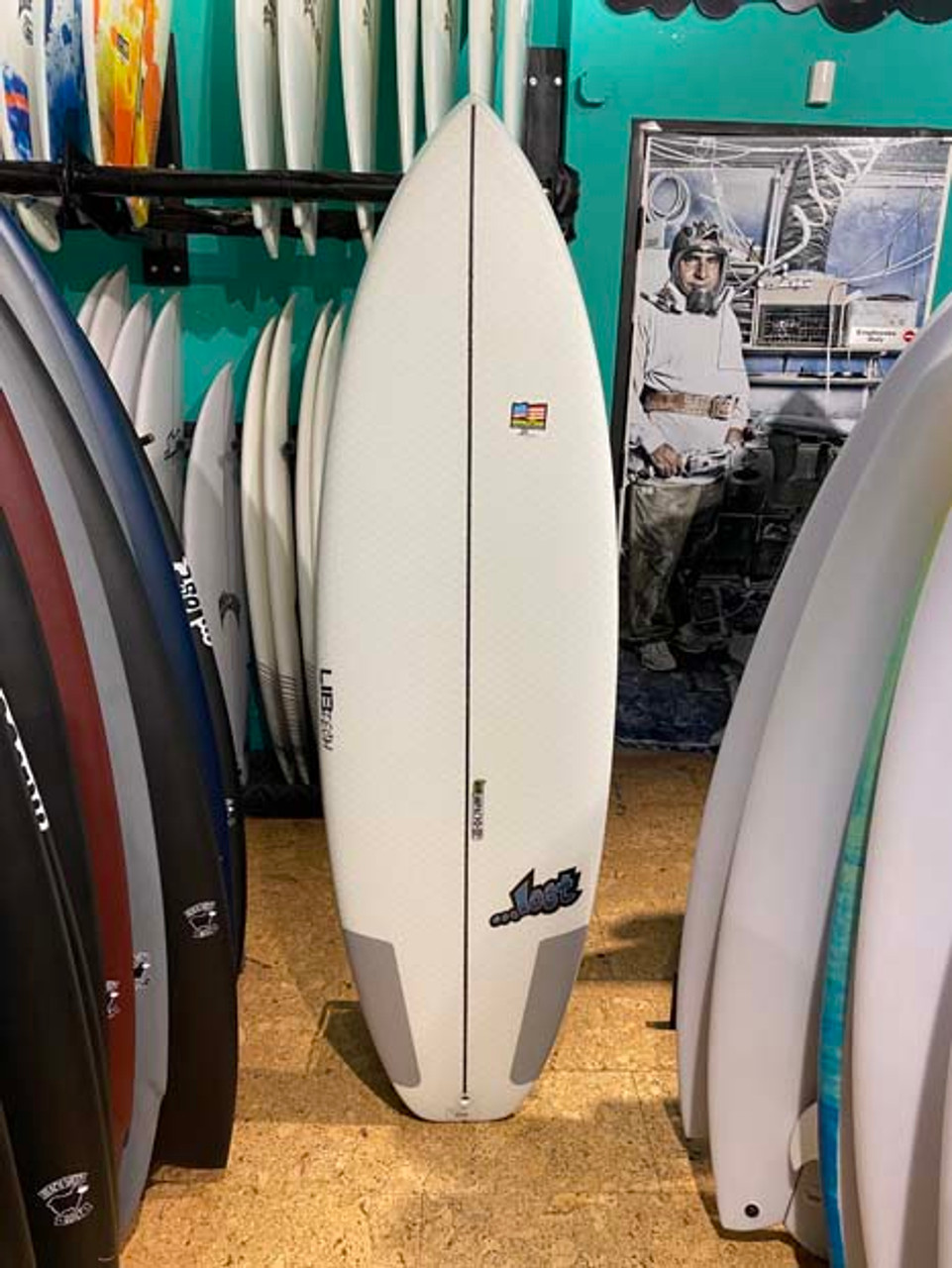 5'10 LOST PUDDLE JUMPER HP LIBTECH SURFBOARD- Catalyst