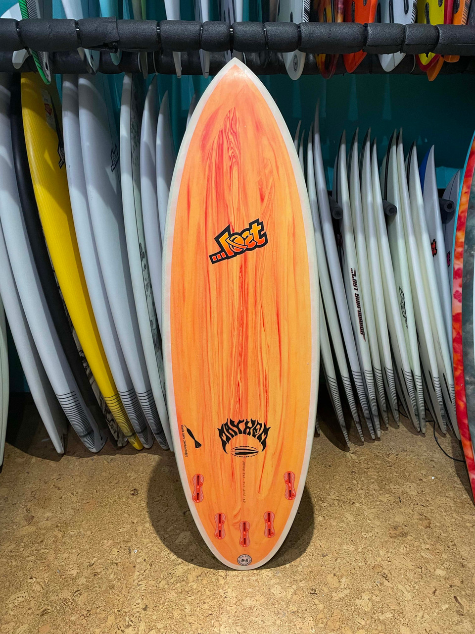 5'6 LOST BLACK DART QUIVER KILLER USED SURFBOARD (177464) Catalyst