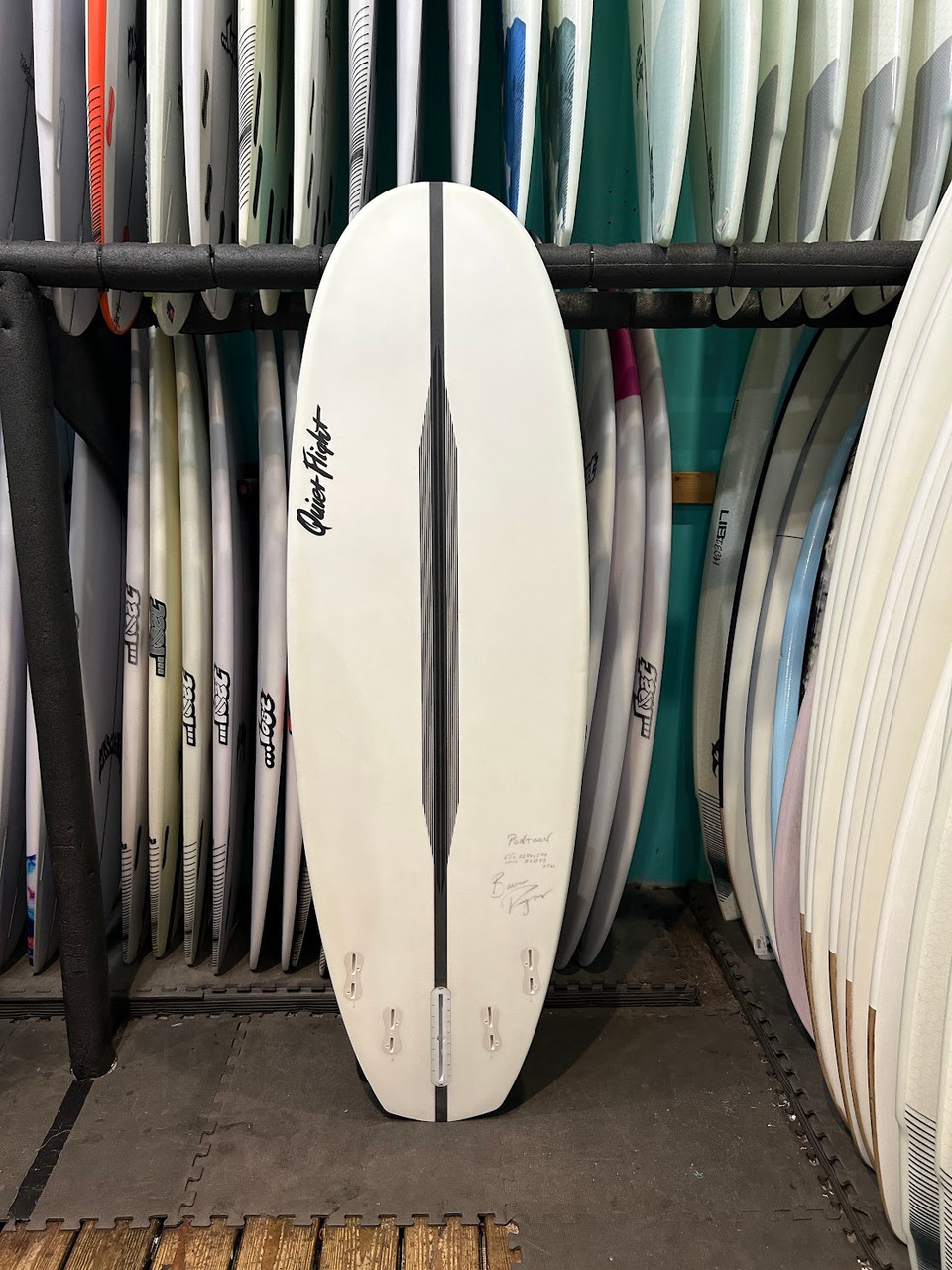 6'2 QUIET FLIGHT PONTOON SURFBOARD (62243) Catalyst