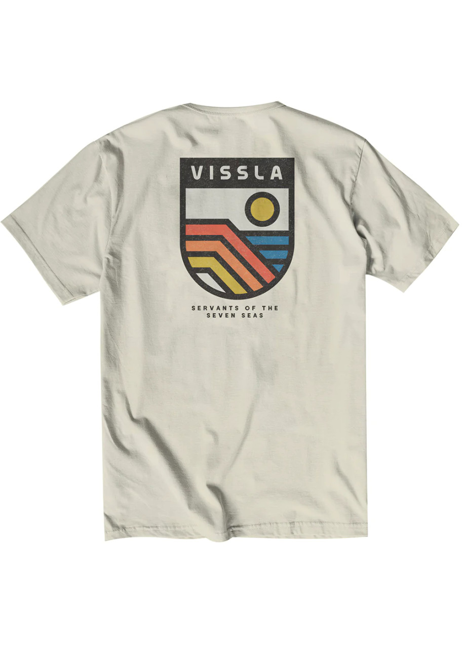 VISSLA ELEVATION ORGANIC POCKET TEE- Catalyst