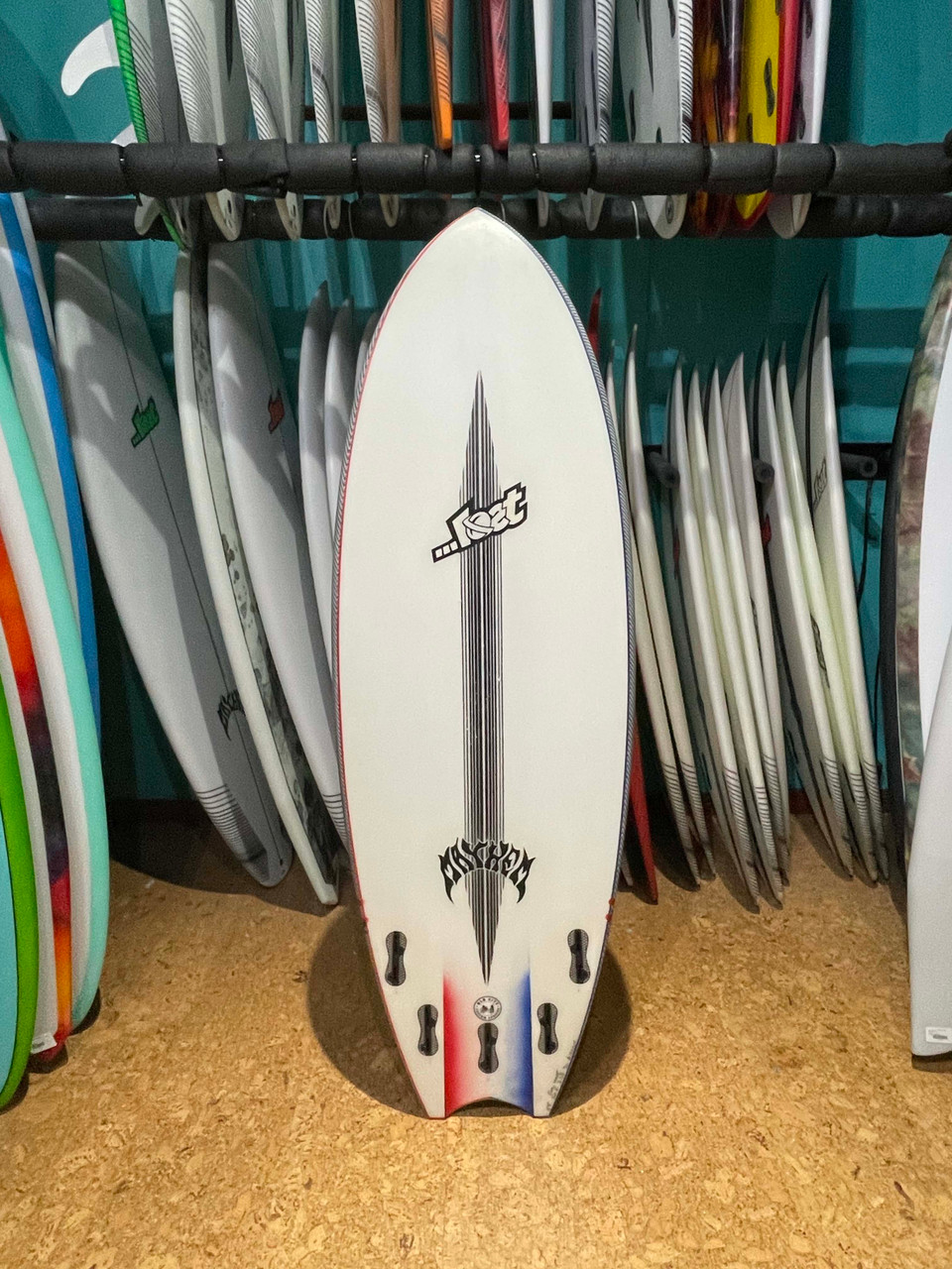 5'5 LOST BLACK DART PUDDLE FISH USED SURFBOARD (190807) Catalyst
