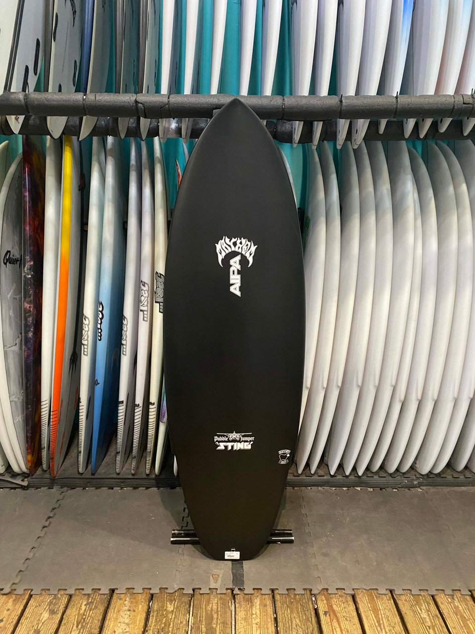 5'8 LOST BLACKSHEEP PUDDLE JUMPER STING SURFBOARD- Catalyst