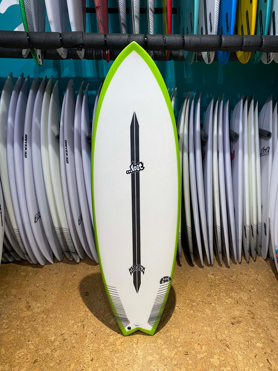 5'7 LOST LIGHTSPEED RNF 96 SURFBOARD