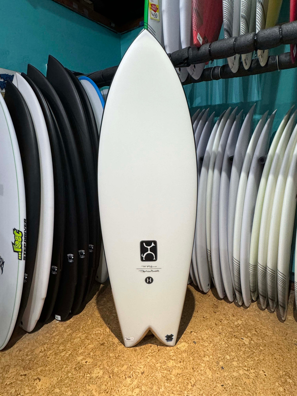 5'9 FIREWIRE TOO FISH HELIUM SURFBOARD- Catalyst