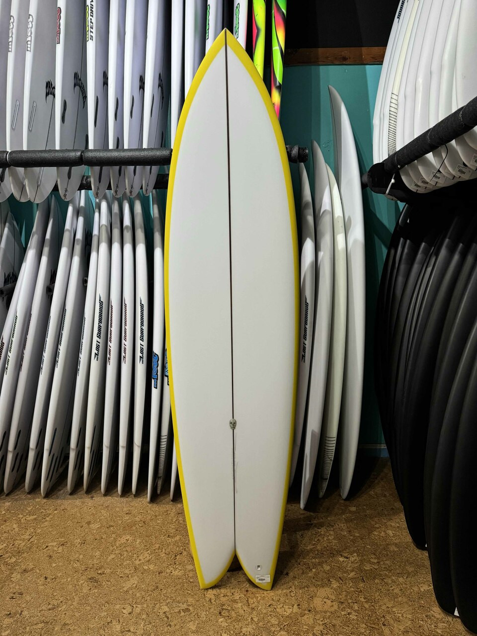 6'10 CHRISTENSON LONG PHISH SURFBOARD- Catalyst