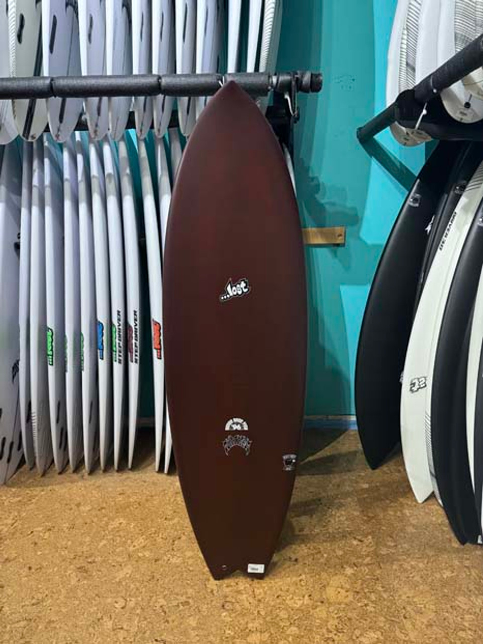 5'5 LOST BLACKSHEEP RNF 96 SURFBOARD- Catalyst